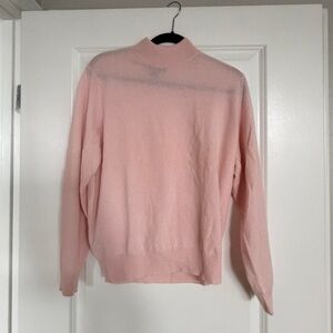 Charter Club Soft Pink Turtleneck Sweater